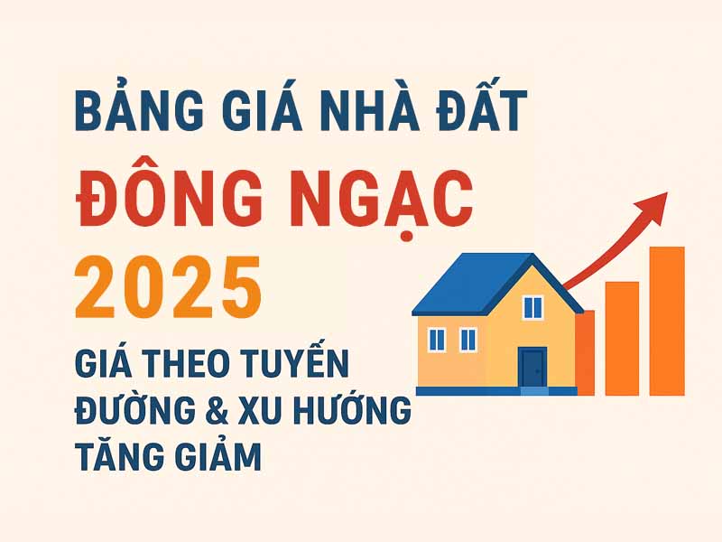 Bảng Giá Nhà Đất Đông Ngạc 2025