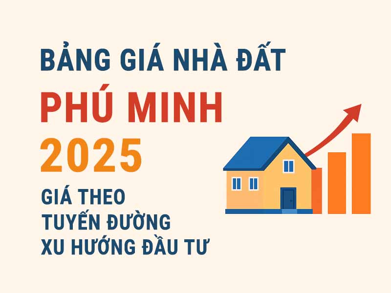 Bảng Giá Nhà Đất Phú Minh Năm 2025